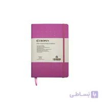 دفتر یوروپن مدل NOTEBOOK MEDIUM صورتی تیره