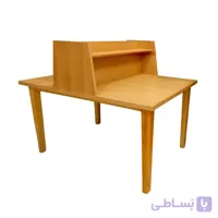 میز مطالعه مانع دار دو نفره