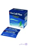 نوار تست قند خون ان کال پلاس On Call Plus ا Acon On Call Plus G133-115 Test Strips