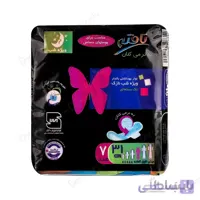 نوار بهداشتی شب تافته بسته 7 عددی