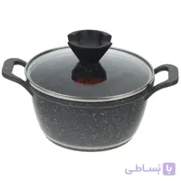 قابلمه گرانیتی کاندید مدل پروانه (سایز 16) ا Candid Granite Pot Size 16 Butterfly Model