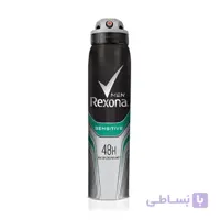 اسپری رکسونا Rexona اورجینال انگلیس سفارش اروپا مدل Sensitive حجم 250 میل