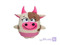 بالش فانتزی گاو شماره 1 ا بالش فانتزی گاو شماره 1 با پارچه مخملی