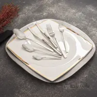 سرویس قاشق و چنگال 84 پارچه کاراجا مدل Karaca Elegance Nil