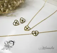 نیمست زنانه استیل طرح قلب و نبض