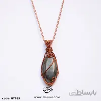 گردنبند زنانه سنگ لابرادوریت NT-765