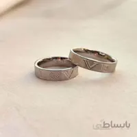 حلقه ست love ( نقره ای)