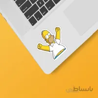 استیکر لپ تاپ طرح Simpsons کد ۰۱