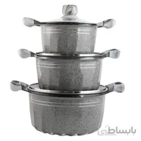 سرویس قابلمه 6 پارچه لایف اسمایل مدل LIFEP2-6