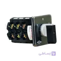 کلید گردان سه فاز یک طرفه 25 آمپر مدل KA2503 الکتروکاوه