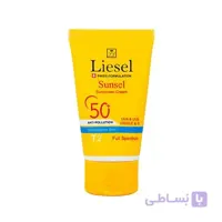 کرم ضد آفتاب رنگی T2 SPF50 سانسل لایسل پوست مختلط