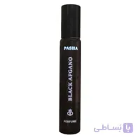 عطر جیبی مردانه پاشا مدل بلک افغان حجم 24 میل