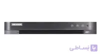 دستگاه دی وی آر 8 کانال هایک ویژن مدل DS-7208HUHI-K2/P هشت مگاپیکسل ا HIKVISION DS-7208HUHI-K2/P 8-ch 5MP 1U H.265 PoC DVR