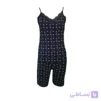 ست تاپ و شلوارک زنانه میسپل طرح قلب کد 132