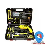 کیت جعبه ابزار + دریل 13چکشی آپ اسپیریت