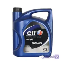 روغن موتور خودرو الف elf مدل EVOLUTION 900 FT 5W40 (پنج لیتری)