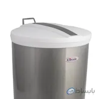 سطل زباله 15لیتری درب سفید