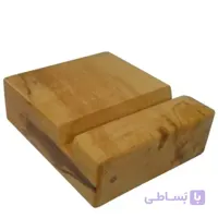 پایه نگهدارنده گوشی موبایل استند تبلت چوبی