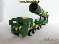 سکوی متحرک موشک قاره پیما بلوک شرق (KDW 1:64) جعبه دار (DF-31A) فلزی موزیکال چراغدار