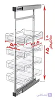 سوپر مارکت وسط کابینت A540