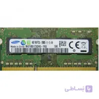رم لپ تاپ سامسونگ ۴ گیگابایتPC3-12800 DDR۳ با فرکانس ۱۶۰۰