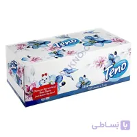 دستمال كاغذی جعبه ای تنو 300 برگ (150 برگ دولا) بسته 48 عددی