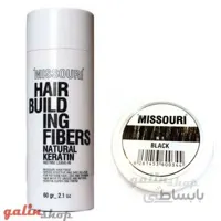 پودر حجم دهنده و پرپشت کننده مو میسوری Missouri مشکی Black شماره N1