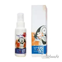 اسپری تعلیم ادرار مناسب توله سگ برند یو اس پت 60 میلی لیتر ا USPet Brand Puppy Trainer Spray 60ML
