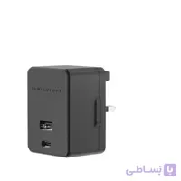 هد شارژر پاورولوجی مدل Quick PD Charger With Dual Ports 30W ا Powerology Quick PD Charger With Dual Ports 30W