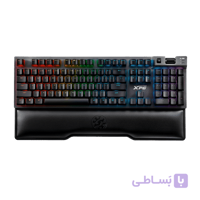 کیبورد مکانیکال گیمینگ ای دیتا XPG SUMMONER SILVER Switch ا ADATA XPG SUMMONER Silver Switch CHERRY MX Mechanical Keyboard