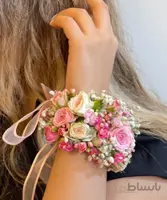 دستبند گل طبیعی تولد