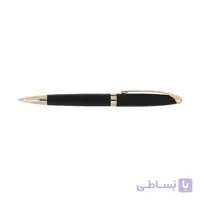 خودکار یوروپن مدل RING مشکی مات گیره زرد