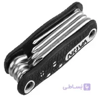 مجموعه 8 عددی پیچ گوشتی تاشو نووا مدل NTK1139