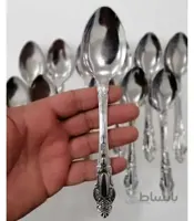 قاشق و چنگال روکش استیل