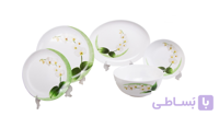 لومینارک مدل وایت ارکید White Orchid -سرویس آرکوپال فرانسه 26 پارچه