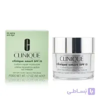 کرم روز آبرسان ترمیم کننده SPF15 اسمارت کلینیک