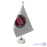 پرچم رومیزی طرح لوگوی خودروی فیات کد pr98