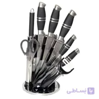 سرویس چاقو آشپزخانه 9 پارچه فوما FUMA FU-644 Knife Set 8PCS
