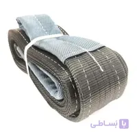 تسمه حمل بار کره ای برند Korea اصل ظرفیت 4 تن و عرض 10 سانتی متر رنگ طوسی