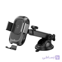 پایه نگهدارنده و شارژر وایرلس بیسوس Baseus Smart Vehicle Bracket Car WXZN-B01