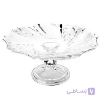 شیرینی خوری پایه دار کریستال ایرنا طرح پراگ
