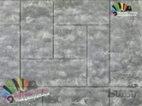 دیوارپوش فومی پشت چسبدار طرح سنگ روس خاکستری طوسی کد M-Silver Gray