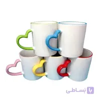 لیوان دسته قلبی
