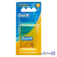 کیت یدک بین دندانی اورال بی مدل استوانه ای 6 تایی ا Oral B Interdental 6pck