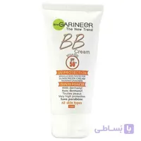 کرم ضد آفتاب BB گارنیر SPF +50 حجم 50 میلی لیتر