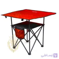 میز تاشو توریست 80در80 قرمز