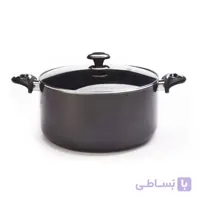قابلمه گرانیتی زرساب با در شیشه ای مدل zarsab GT-424 سایز 24
