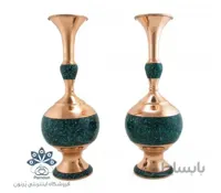 گلدان فیروزه کوبی 31 سانتی