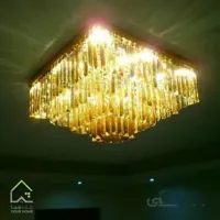 لوستر سقفی با کریستال کاردی 90cm