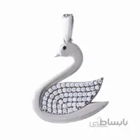 اویز گردنبند نقره زنانه مدل قو کد PKR_158